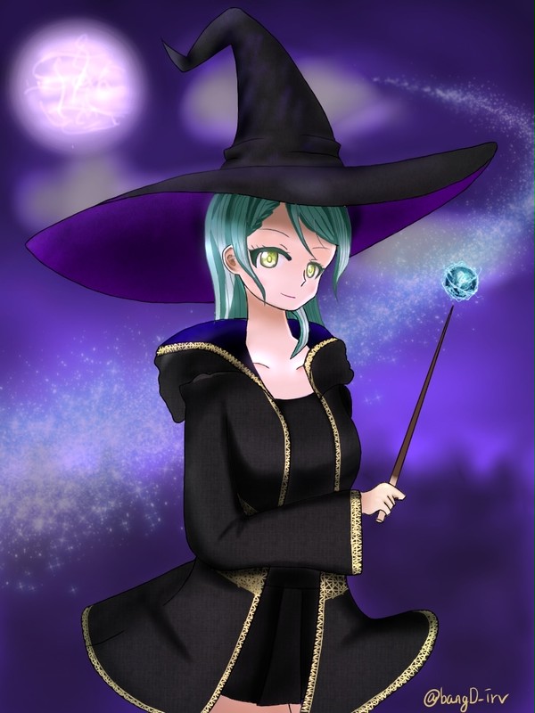 氷川紗夜 魔法使い