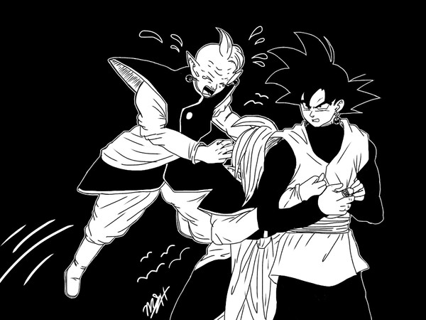 Black, Zamasu & Gowasu