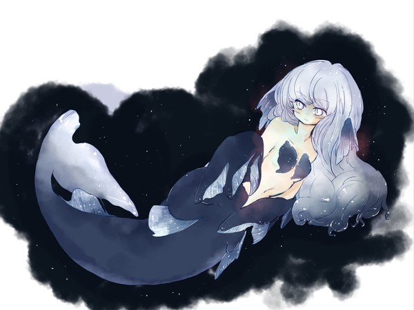 創作人魚らくがき