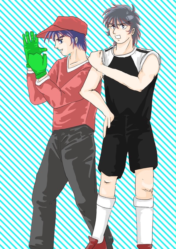 秀＆遼 C翼コラボ