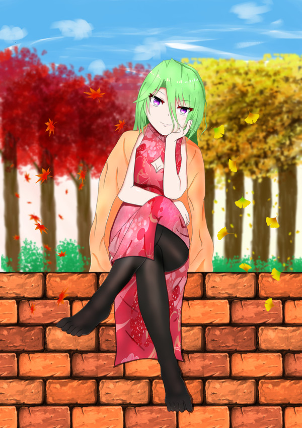 秋・女の子