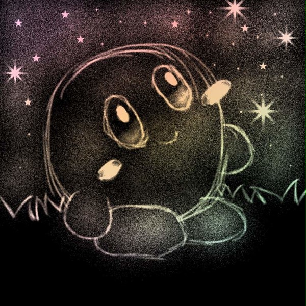 [Scratch Art Kirby] スクラッチアート カービ