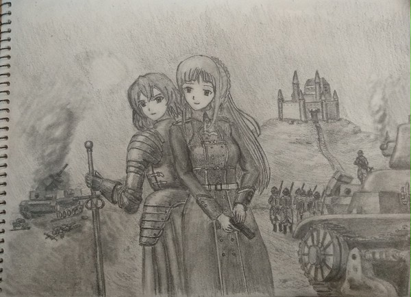 witch and tanks