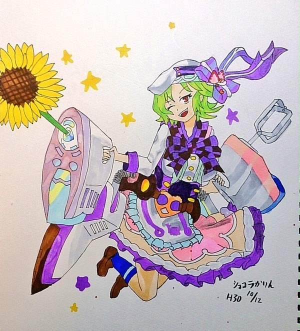 東方とモンストからショコラりんです！