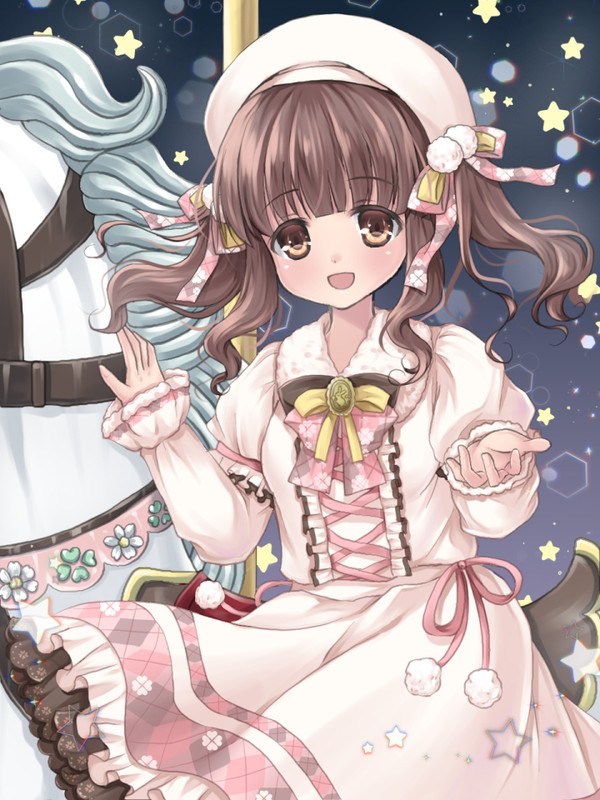 冬の遊園地で智絵里とデートしたいっ