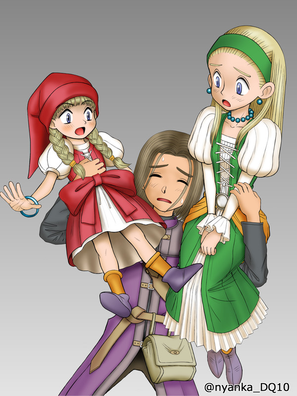 双「肩」の姉妹(DQ11)