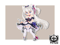 アズレン ハムマン改 ドット絵