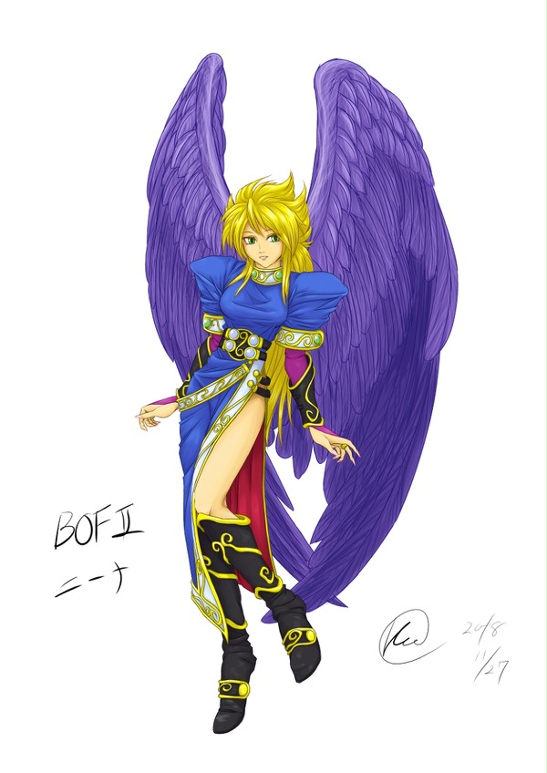 練習絵　BOFⅡ　ニーナ