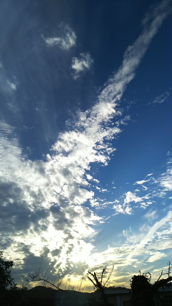 荒野の青空