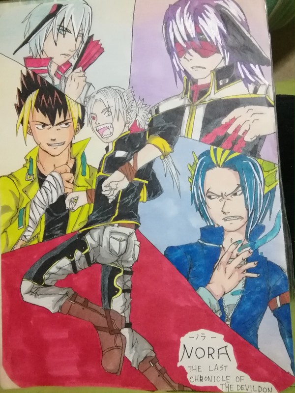 先程のＮＯＲＡ作品のもっと時間がかかり、好きなキャラ入り
