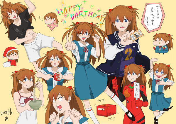 アスカ誕生日おめでとう(2018)