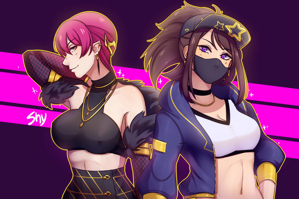 Akali and Evelynn KDA