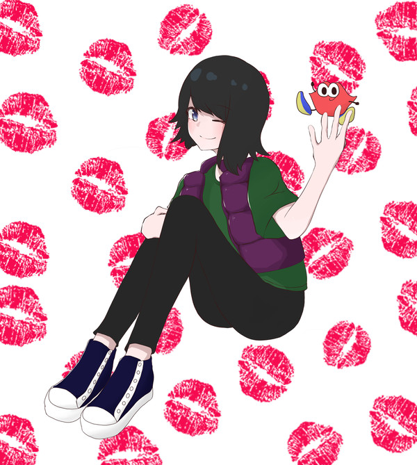 フォロワーさんにあげた絵