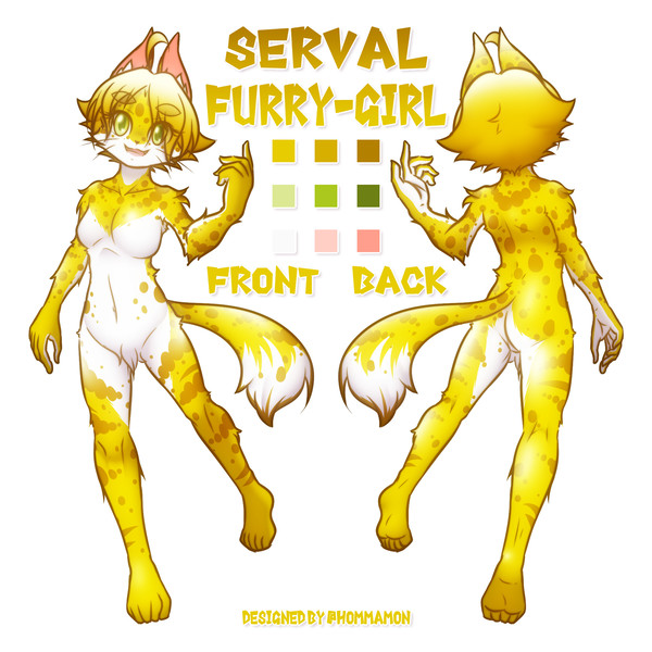 メスケモキャラデザ