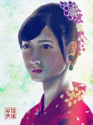 和服の女の子