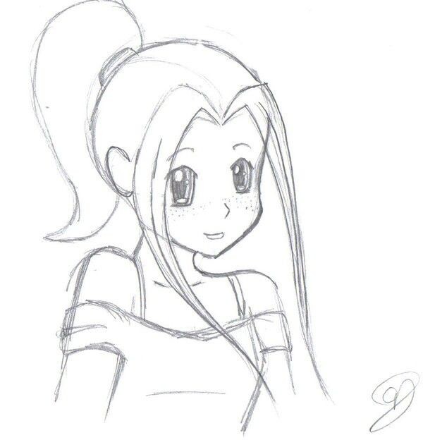 girl looken' cute