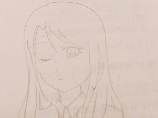 紗夜さん落描き