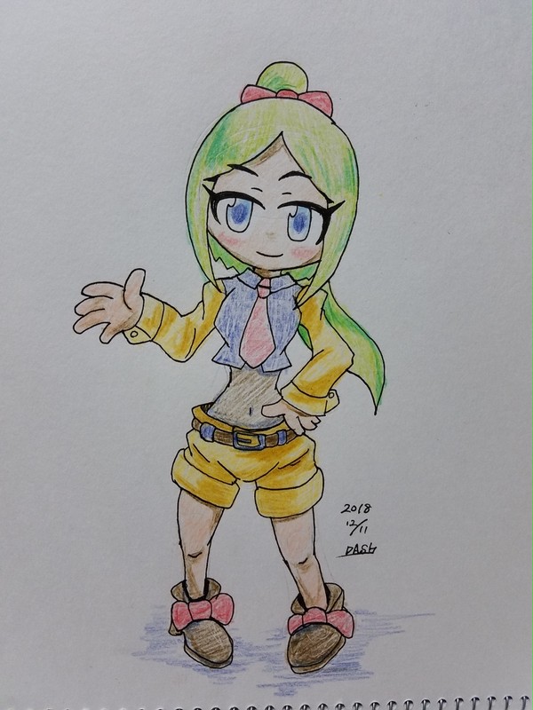 みどりちゃん立ち絵