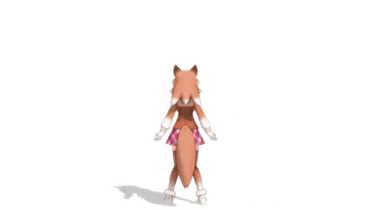 抱きついてくるニホンオオカミちゃん