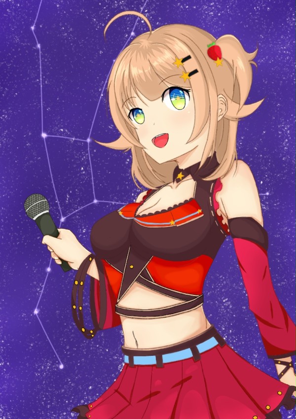 ゲスト枠でコミケで記載される予定の絵になります