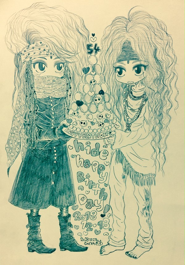 Happy Happy Birthday hide!!!!