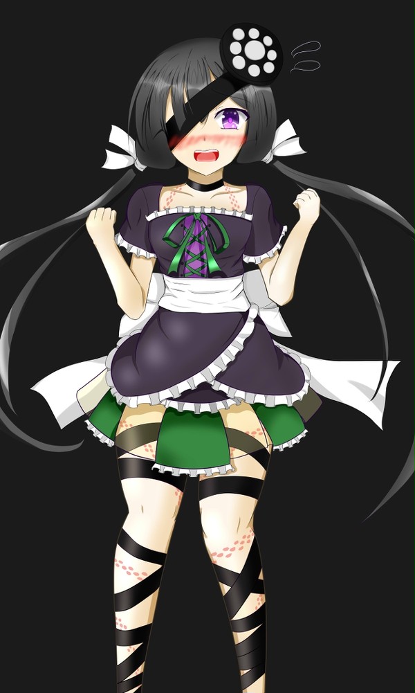 パライソちゃんにかわいい服を着せて恥ずかしがらせてみた。