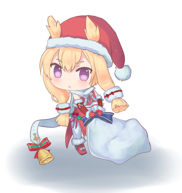 スカートはいてないサンタ