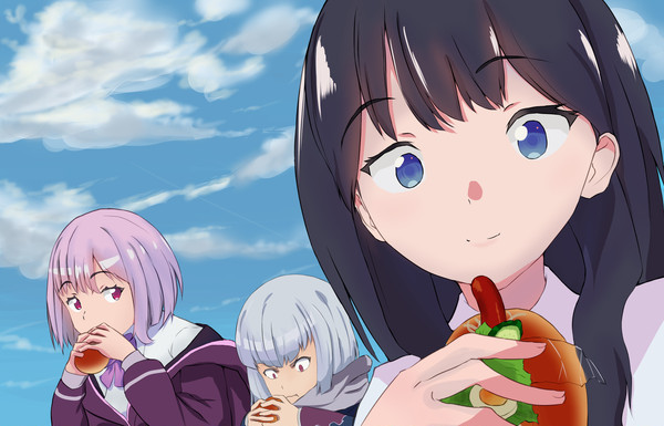 3人で