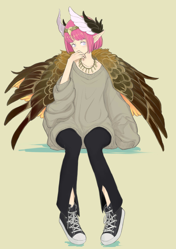 オケアノスのキャスター（私服）