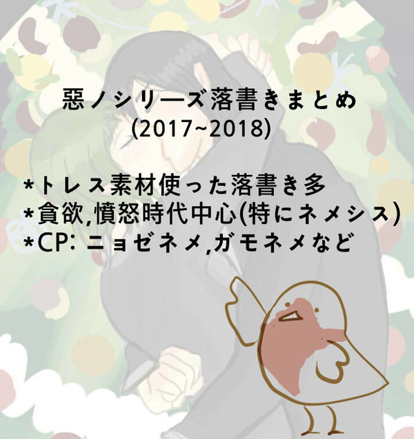 悪ノシリーズ落書きまとめ