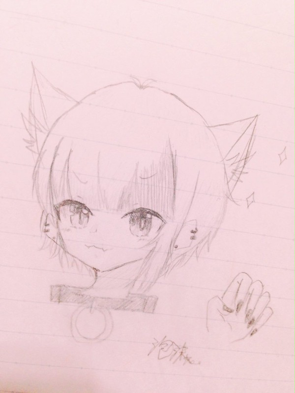 最近のアナログ絵、デジタル絵詰め。