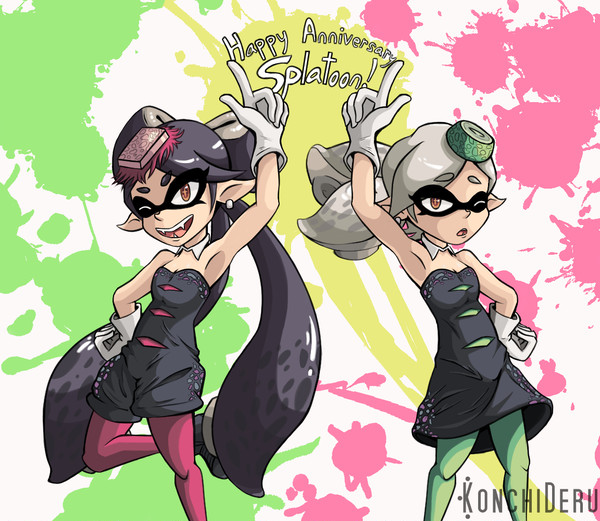 Happy Anniversary Splatoon!