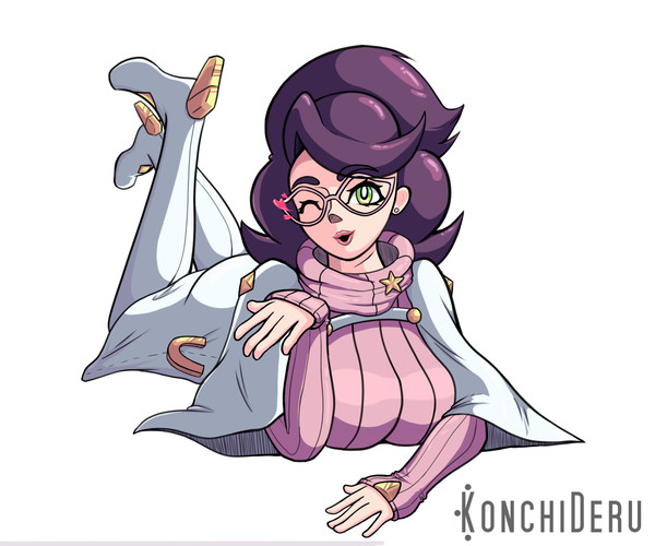 Wicke blows a kiss