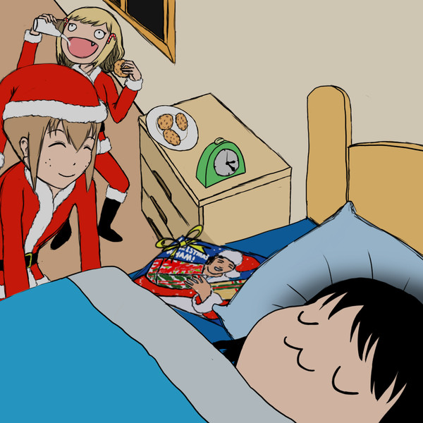 Minami ,Mako and Yuri Xmas