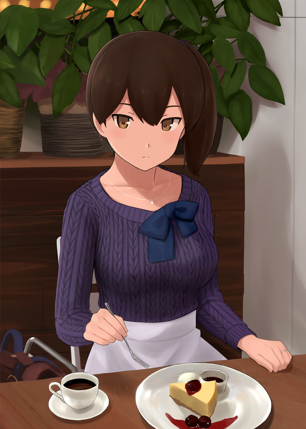 チェリーチーズケーキ