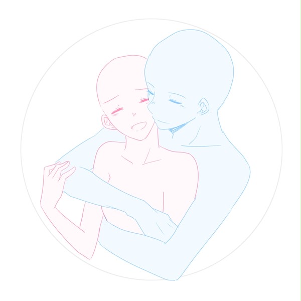 CP向けいちゃいちゃトレス用構図【その2】