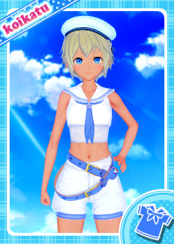 某ゲームの釣り娘