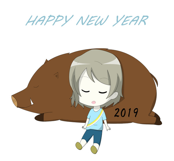 年賀状2019_渡辺曜