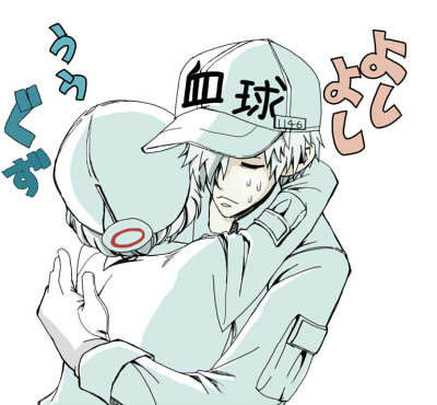 腐?を描いてみたよ!白血球さんたち