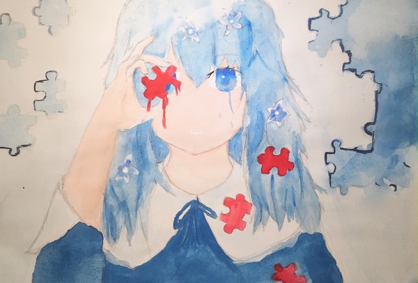 「パズルガール」初音ミク 描いてみた