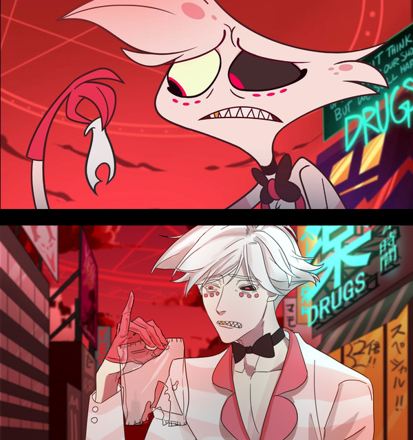 Hazbin hotelアニメシーン【なんてね