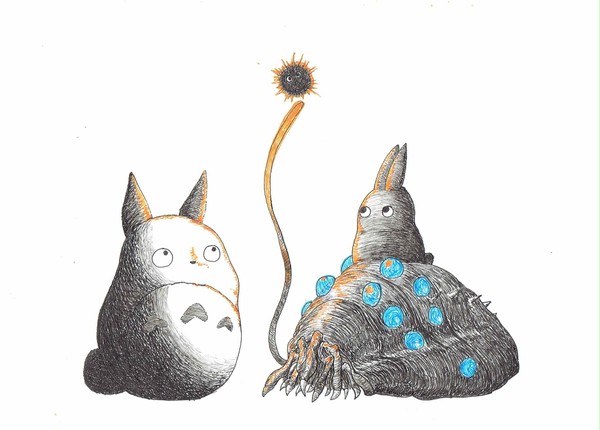トトロと王蟲
