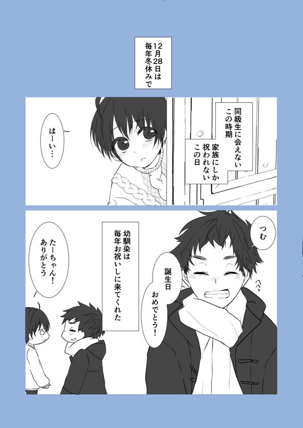紬誕生日漫画【丞紬】