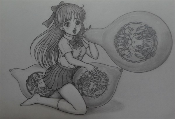 カワイイ風船🎈遊び