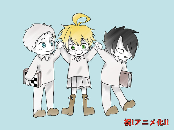 約束のネバーランド祝アニメ化！