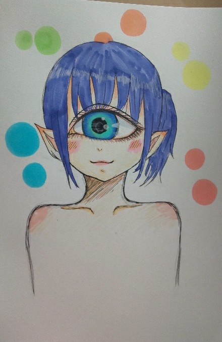 単眼の女の子🎀♀