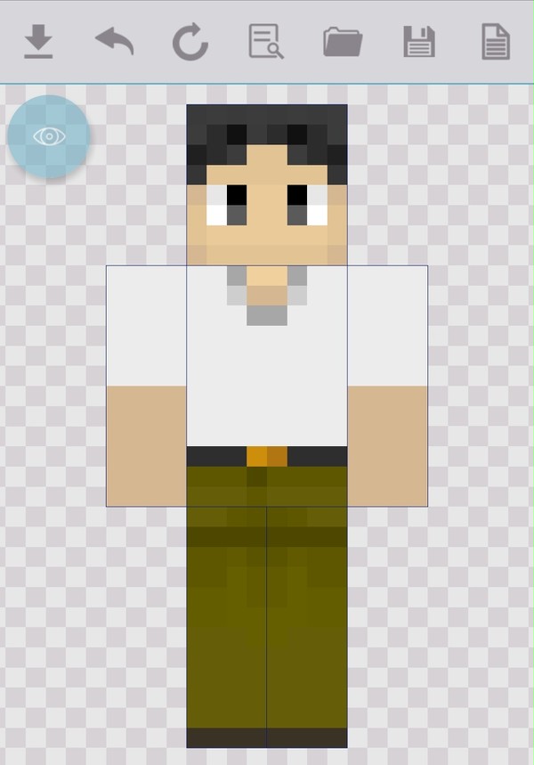 マイクラスキン サマーウォーズ/陣内理一