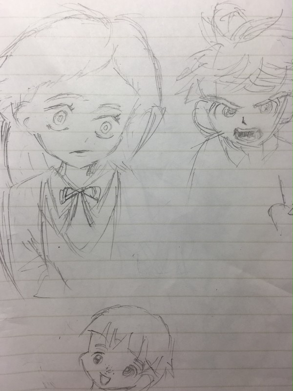 約ネバいろいろ落書き