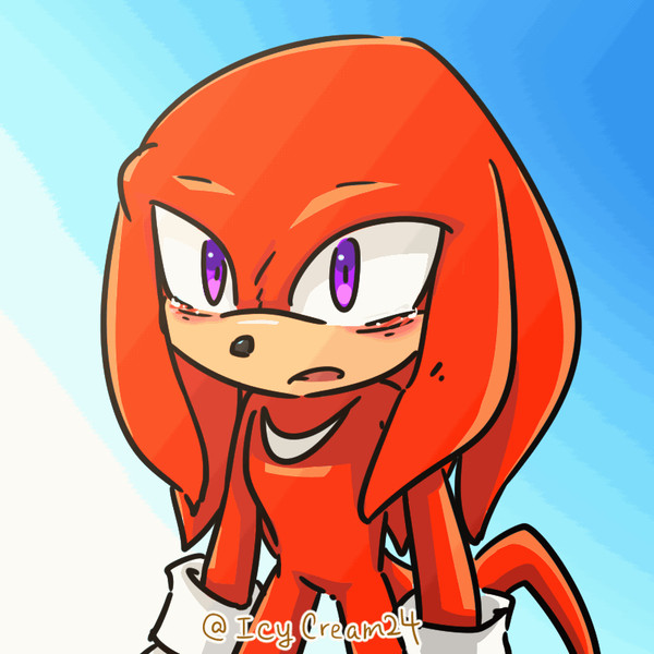 Knux cries