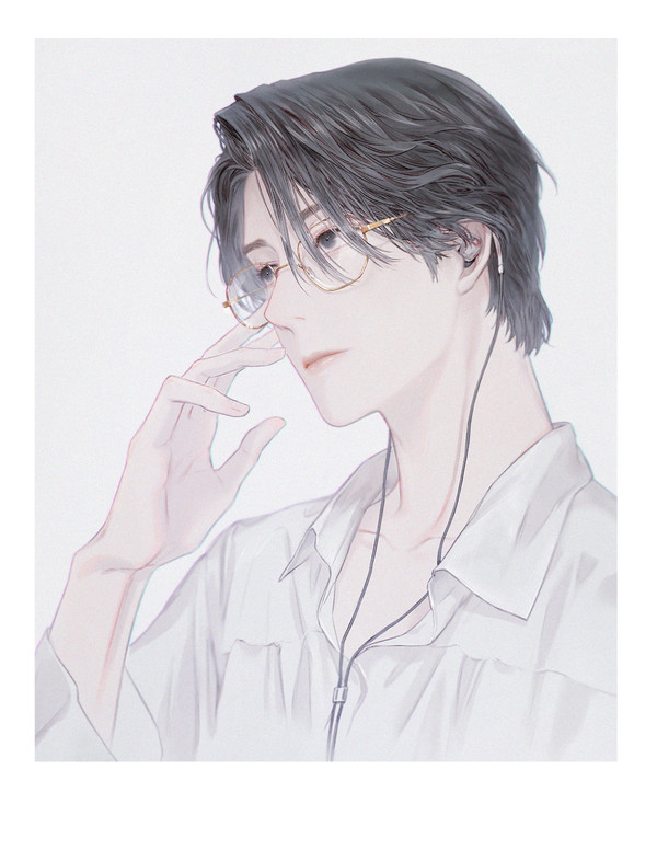 man in spectacles